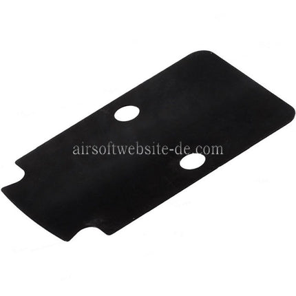 VFC CNC Aluminum Fowler Industries MKII Kompletter oberer Schlittenlauf Set Geeignet für Elite Force VFC G19X G45 GBB Pistolen Airsoft Schwarz