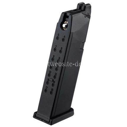 Action Army 23rd Gas Magazin Geeignet für AAP01 G17 G18C G-Serie GBB Pistolen Airsoft Schwarz