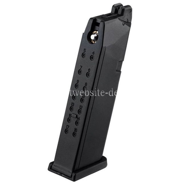 Action Army 23rd Gas Magazin Geeignet für AAP01 G17 G18C G-Serie GBB Pistolen Airsoft Schwarz