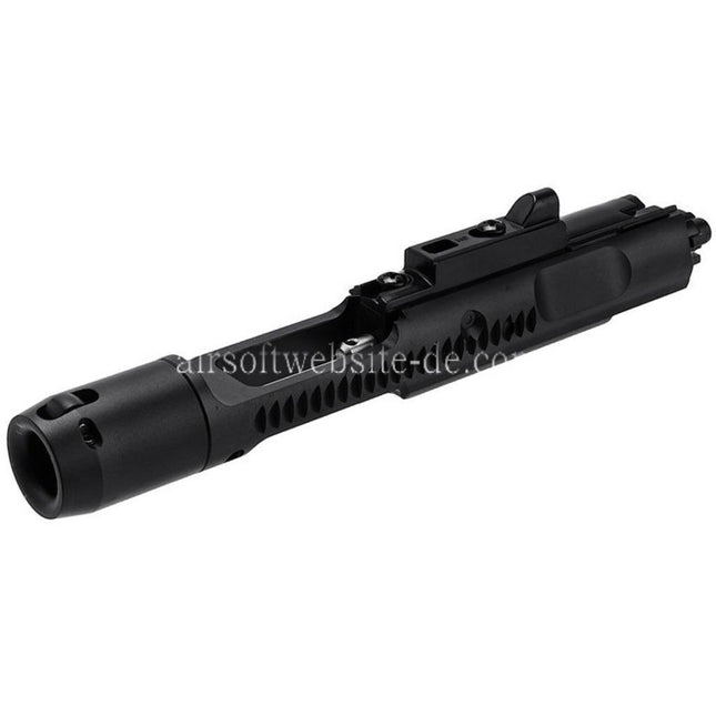 Guns Modify GM CNC Edelstahl 416 A5 Stil Komplettes Bolzenträgerset Geeignet für HA GM Tokyo Marui M4 MWS Serie GBB Gewehre Airsoft Schwarz