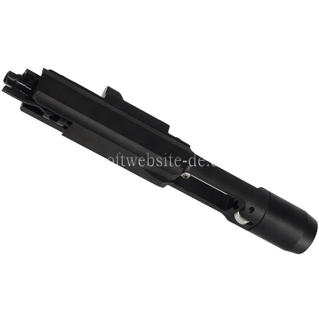 Guns Modify GM CNC Edelstahl AR Stil Komplettes Bolzenträgerset Geeignet für HA GM Tokyo Marui M4 MWS Serie GBB Gewehre Airsoft Schwarz