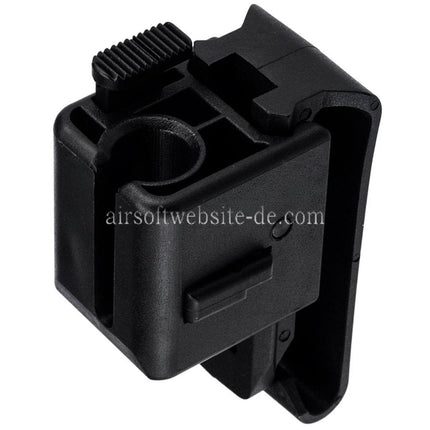 APS Speed Draw Schnalle Lite Halterung Geeignet für APS CAM870 MK1 MK2 MK3 Serie Schrotflinte Airsoft Schwarz