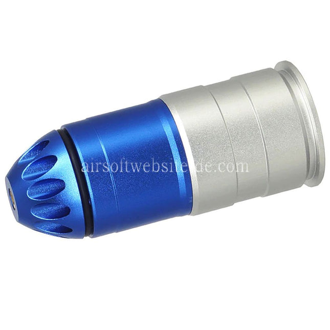 CYMA 96rd 40mm M203 Gas Granatenpatronenhülse Blau/Silber