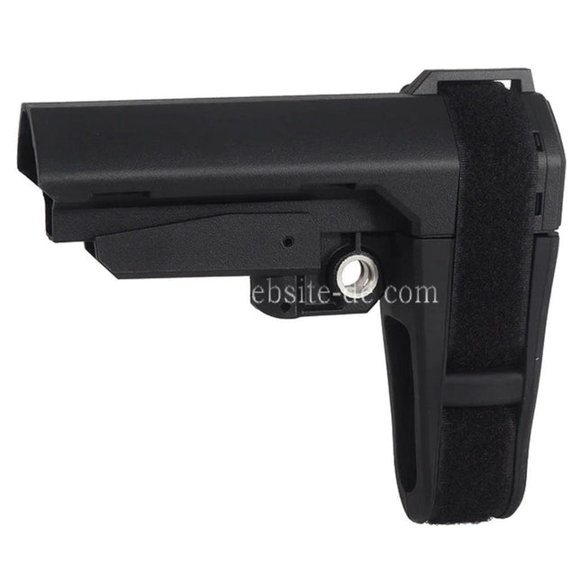 CYMA SB Stabilizing Brace Schaft geeignet für M4 M16 Serie AEG Gewehre Airsoft Schwarz