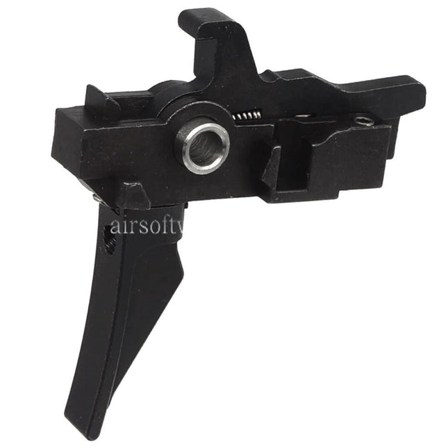 CYMA CGS Enhanced Stahl Abzug mit Unerheblich Einstellstange Set geeignet für CYMA CGS M4 Serie GBB Gewehre Airsoft Schwarz