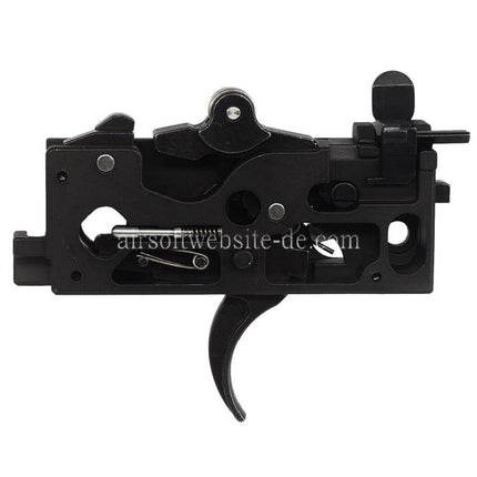 CYMA CGS Einstellbarer verbesserter Lichtauslöser Komplette Auslöserbox geeignet für CYMA CGS M4 Serie GBB Gewehre Airsoft Schwarz