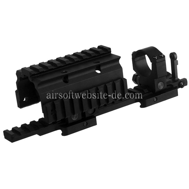 CYMA CGS KXC Stil NADS Montage Obere Seitenschiene mit 762 Riser 300M Kimme Geeignet für 20mm Picatinny Schiene