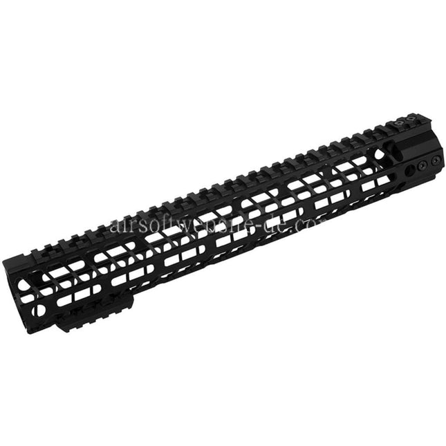 CYMA 13.5 Zoll M-LOK RAS Handschutz Schienen System geeignet für CYMA VFC GHK Tokyo Marui M4 M16 Serie AEG Gewehre Airsoft Schwarz
