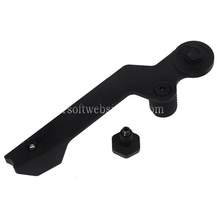 5KU CNC Aluminum Verlängerter Hebel Feuerwahlschalter Geeignet für CYMA AK Serie AEG Gewehre Airsoft Schwarz