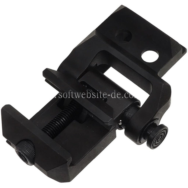 5KU Verriegelungsscharnier Geeignet für 20mm Picatinny M1913 Schienenschnittstelle Schwarz