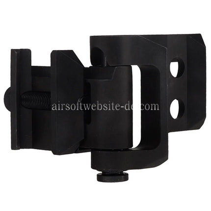 5KU Verriegelungsscharnier Geeignet für 20mm Picatinny M1913 Schienenschnittstelle Schwarz