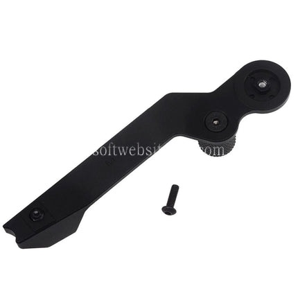 5KU CNC Aluminum Verlängerter Hebel Feuerwahlschalter Geeignet für Tokyo Marui AKM AKX AK Serie GBB Gewehre Airsoft Schwarz