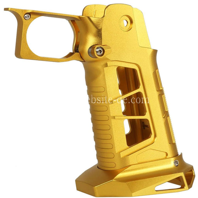 5KU CNC Aluminum Grip Typ-7 geeignet für Tokyo Marui Hi-Capa 5.1 4.3 Serie GBB Pistolen Airsoft