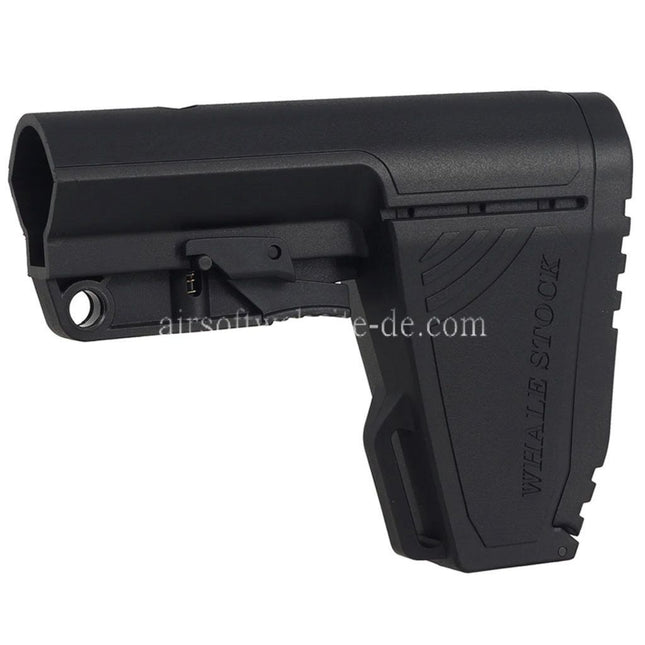 CYMA Großes Staufach Kurz Version WHALE Verstellbarer Schaft Geeignet für M4 M16 Serie AEG Gewehre Airsoft