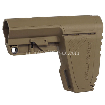 CYMA Großes Staufach Kurz Version WHALE Verstellbarer Schaft Geeignet für M4 M16 Serie AEG Gewehre Airsoft