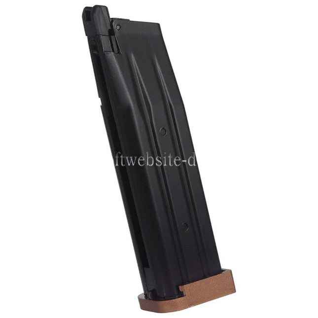 ARMY ARMAMENT 30rd Gas Magazin R615 TTI Sand Viper Geeignet für Hi-Capa Serie GBB Pistolen Airsoft Tan Base