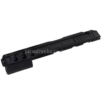 5KU CNC Aluminum Fräs Schlitten und Lauf Kit Set Typ-3 Geeignet für KJ Works ASG CZ Shadow 2 Serie GBB Pistolen Airsoft
