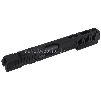 5KU CNC Aluminum Fräs Schlitten und Lauf Kit Set Typ-3 Geeignet für KJ Works ASG CZ Shadow 2 Serie GBB Pistolen Airsoft