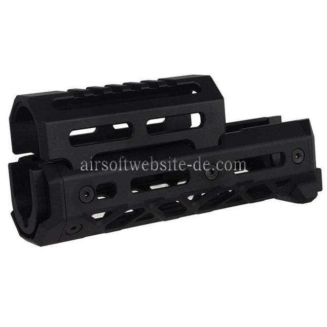 5KU KPYK CRC 1U040 Stil 158mm M-LOK Obere Untere Handschutz Schienen System Geeignet für Tokyo Marui AKM Serie GBB Gewehre Airsoft