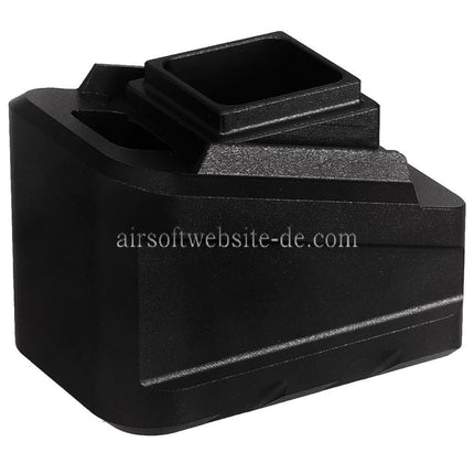 5KU CNC Aluminum Magazin Verlängerungs Basis Geeignet für SIG Air VFC P320 M17 M18 X-Serie GBB Pistolen Airsoft