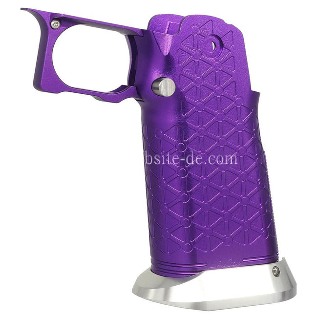 5KU CNC Aluminum Griff Typ-8 Geeignet für Tokyo Marui Hi-Capa 5.1 4.3 Serie GBB Pistolen Airsoft