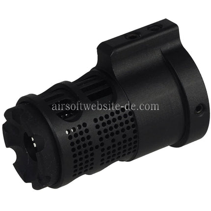 E&C Gamma 556 Stil Feuerdämpfer -14mm CCW gegen den Uhrzeigersinn Gewinde mit Blast Diverter