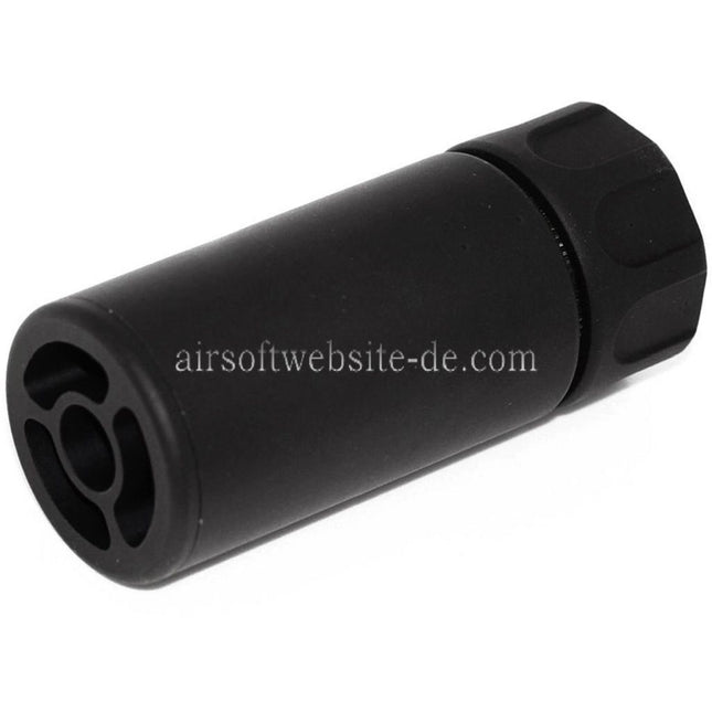 E&C 94mm Warden QD Schalldämpfer mit -14mm CCW gegen den Uhrzeigersinn Gewinde Feuerdämpfer
