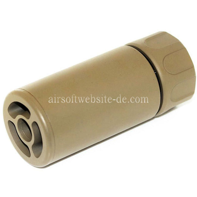 E&C 94mm Warden QD Schalldämpfer mit -14mm CCW gegen den Uhrzeigersinn Gewinde Feuerdämpfer