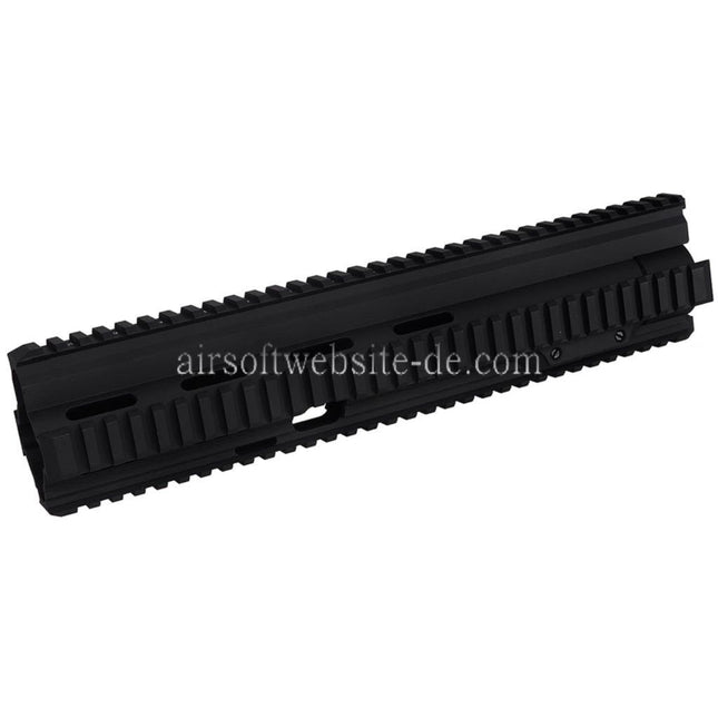 E&C 13 Zoll HK417 DMR Stil Handschutz Schienen System geeignet für E&C VFC 417 DMR Serie AEG Gewehre Airsoft Schwarz