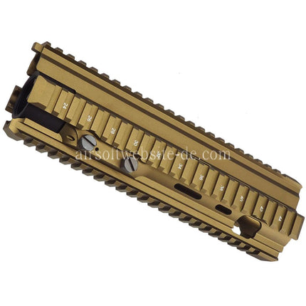 E&C 10 Zoll HK417 DMR Stil Handschutz Schienen System geeignet für E&C VFC 417 DMR Serie AEG Gewehre Airsoft