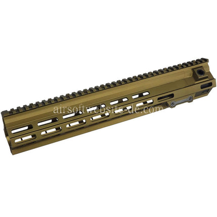 E&C 14.5 Zoll M110A1 Stil M-LOK Handschutz Schienen System geeignet für E&C HK417 VFC M110A1 SDMR Serie AEG Gewehre Airsoft