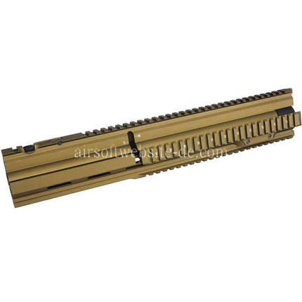 E&C 16 Zoll G28 Stil Handschutz Schienen System geeignet für E&C VFC G28 HK417 Serie AEG Gewehre Airsoft