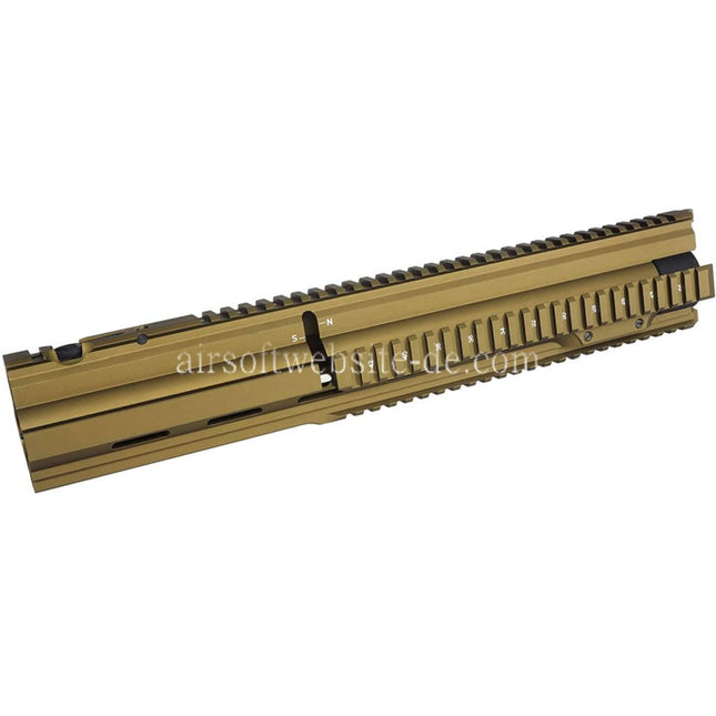 E&C 16 Zoll G28 Stil Handschutz Schienen System geeignet für E&C VFC G28 HK417 Serie AEG Gewehre Airsoft