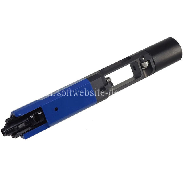 CYMA CNC Edelstahl Training Blau Verschlussträger Geeignet für Tokyo Marui MWS M4 Serie GBB Gewehre Airsoft