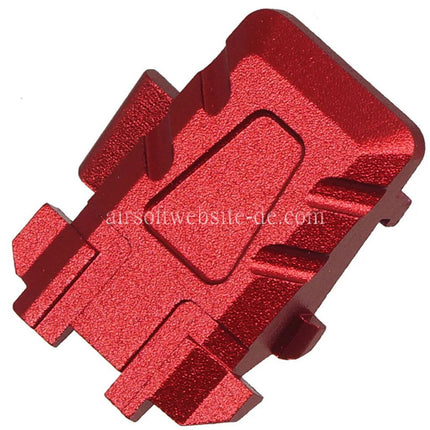 5KU CNC Aluminum Leicht Schlitten Endkappe Geeignet für SIG Air VFC P320 M17 M18 X-Serie GBB Pistolen Airsoft