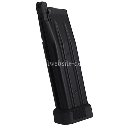 ARMY ARMAMENT 30rd Gas Magazin R611 R613 Staccato Geeignet für Hi-Capa Serie GBB Pistolen Airsoft Schwarz