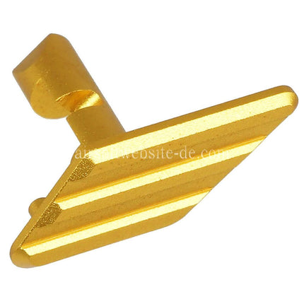 5KU CNC Aluminum Leicht Zerlegehebel Flachty Geeignet für SIG Air VFC P320 M17 M18 X-Serie GBB Pistolen Airsoft