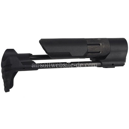 E&C PDW Schaft Geeignet für AR M4 M16 Serie AEG Gewehre Airsoft Schwarz