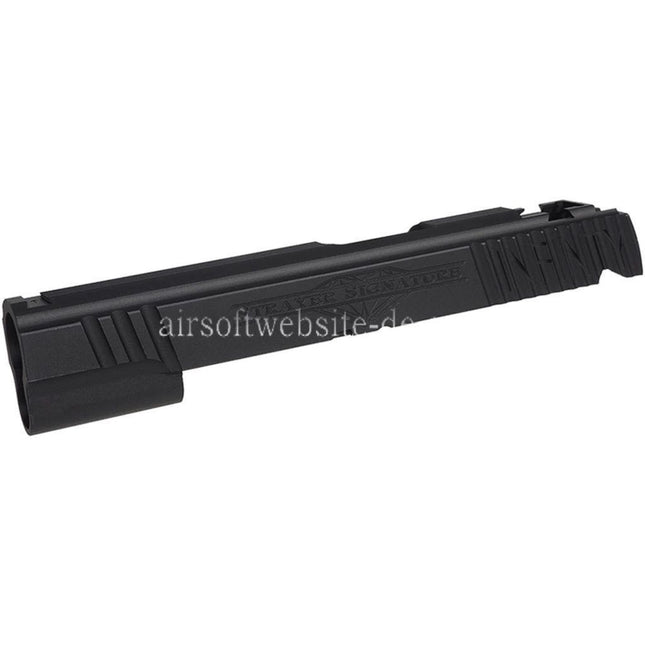 5KU CNC Aluminum Infinity Signature Schlitten Geeignet für Tokyo Marui Hi-Capa 5.1 Serie GBB Pistolen Airsoft