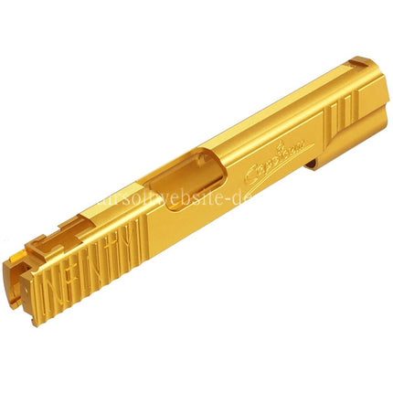5KU CNC Aluminum Infinity Signature Schlitten Geeignet für Tokyo Marui Hi-Capa 5.1 Serie GBB Pistolen Airsoft
