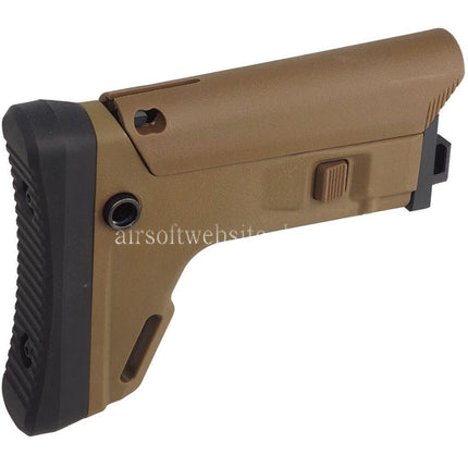 5KU ACR Stil 7-Positions Seitlich klappbar Einziehbar Schaft geeignet für LCT GHK AK74S AK104 AK105 Serie Gewehre Airsoft