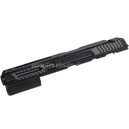 5KU CNC Aluminum Fräs Schlitten und Lauf Kit Set Typ-2 Geeignet für KJ Works ASG CZ Shadow 2 Serie GBB Pistolen Airsoft