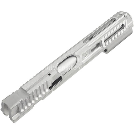 5KU CNC Aluminum Fräs Schlitten und Lauf Kit Set Typ-2 Geeignet für KJ Works ASG CZ Shadow 2 Serie GBB Pistolen Airsoft