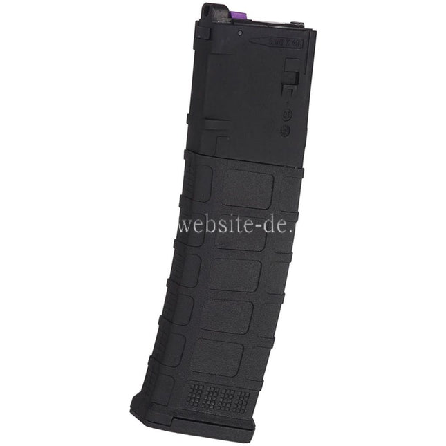 CYMA 44rd Polymer PMAG Gas Magazin Geeignet für CYMA CGS Tokyo Marui M4 Serie MWS GBB Gewehre Airsoft Schwarz