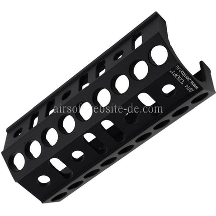 5KU CNC Aluminum 90mm DL-1 SPORT Handschutz Extender Geeignet für AKM AK105 AK74 AK Serie Gewehre Airsoft