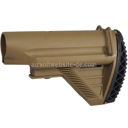 E&C E1 Stil Einziehbarer Schaft Geeignet für E&C HK417 G28 Serie AEG Gewehre Airsoft