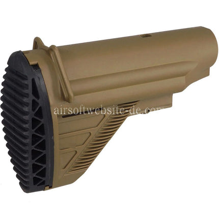 E&C E1 Stil Einziehbarer Schaft Geeignet für E&C HK417 G28 Serie AEG Gewehre Airsoft