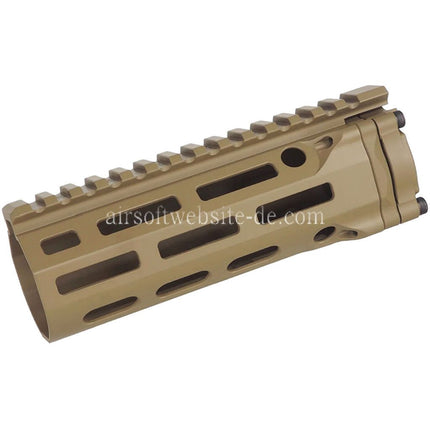 E&C MFR XL 6.0 Zoll M-Lok Handschutz Schienen System Geeignet für AR M4 M16 Serie AEG Gewehre Airsoft