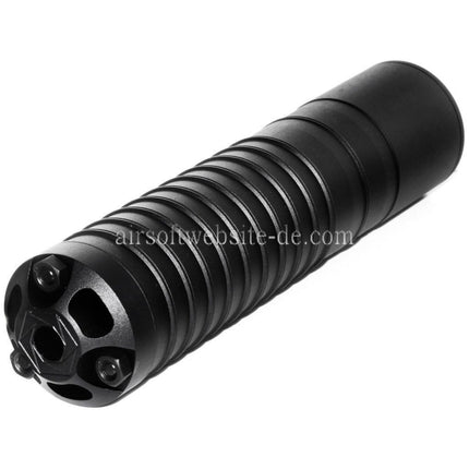 5KU 210mm DTKP Hexagon Mock Schalldämpfer Typ-1 -14mm CCW gegen den Uhrzeigersinn Gewinde