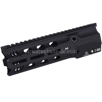 E&C GRIDLOK Stil 9 Zoll Komplette M-Lok Handschutz Schienen System Geeignet für E&C 416 Serie AEG Gewehre Airsoft Schwarz